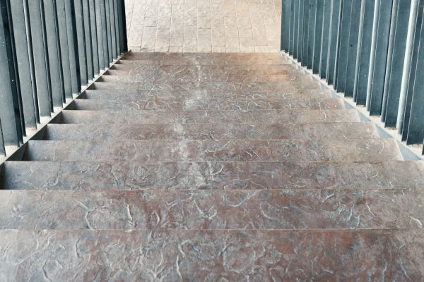 Concrete Stair Stamping in Nampa