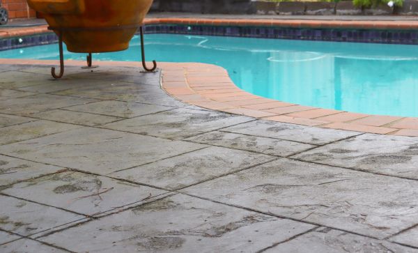 Stamped Patio Construction in Nampa