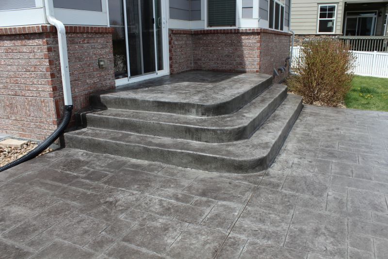 Concrete Stair Stamping